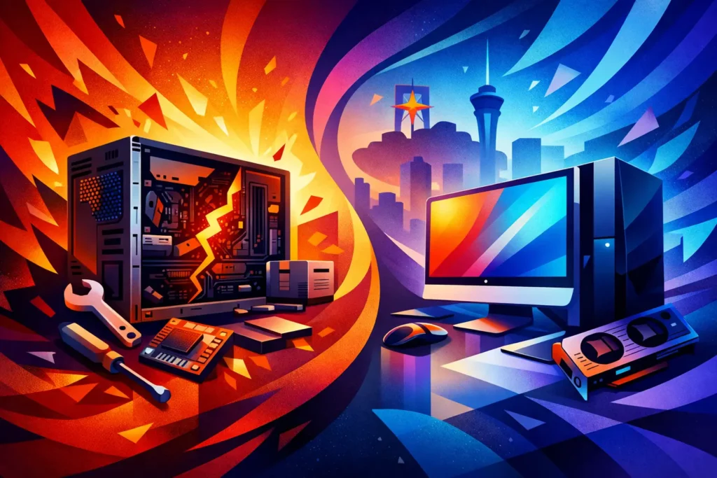 Desktop Repair Las Vegas: Fix or Replace?