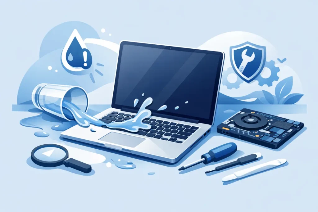 MacBook Liquid Damage Repair Guide for Fast Action