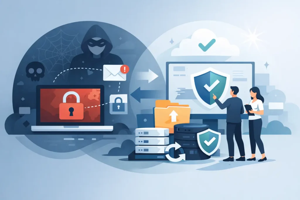 Ransomware Recovery Example: What Happens Next