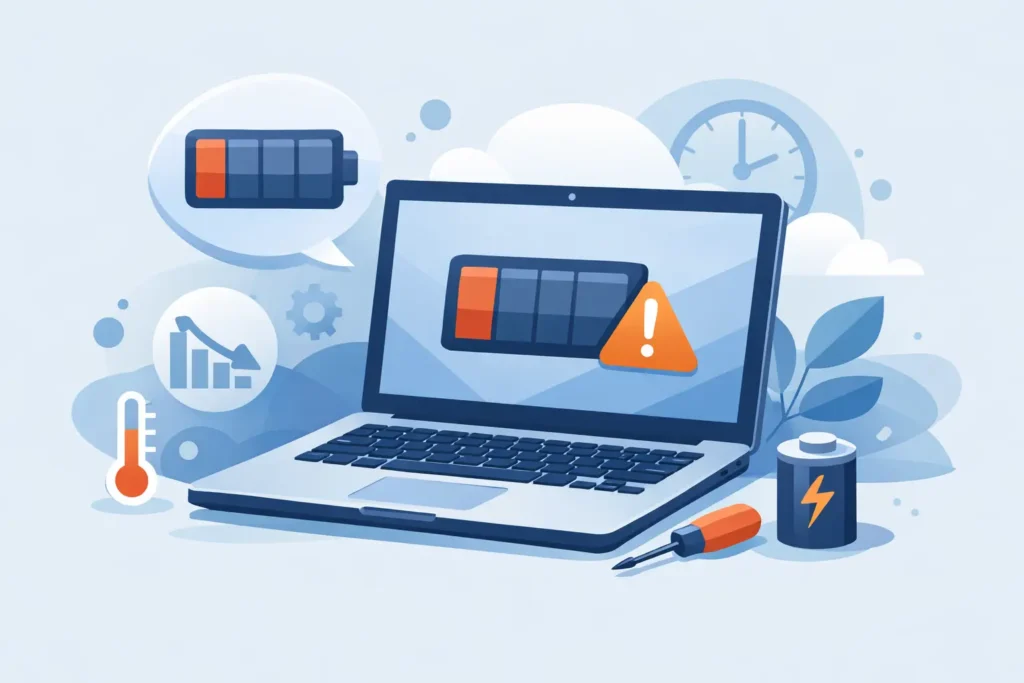 When Should Laptop Battery Be Replaced? 7 Signs