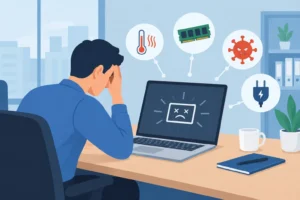 What Causes Frequent Computer Crashes at Work?